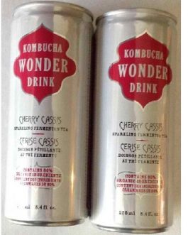 Kombucha Wonder Drink Chry Cassis (24×8.4OZ )