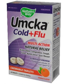 Nature’s Way Orange Umcka C+F Chewbl (1x20TAB )