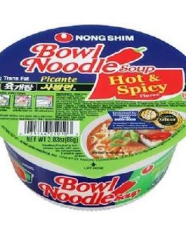 Nong Shim Bowl Noodles Hot (12×3.03OZ )