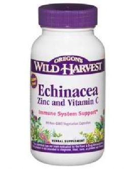 Oregon’s Wild Harvest Echinacea/Vit C/Zinc (1x90VCAP)