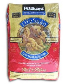 Pet Guard Lifespan Chicken Dog Dry (1x36LB )