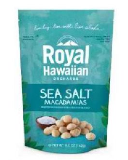 Royal Hawaiian Orchards Macadma Nut Sea Salt (6x5OZ )