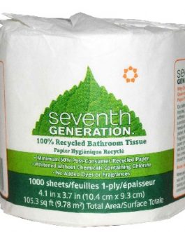 Seventh Generation Bath Tissue 1 Ply (60×1000 CT)