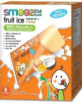 Smooze Fruit Ice Cnut/Mango (12×17.6OZ )