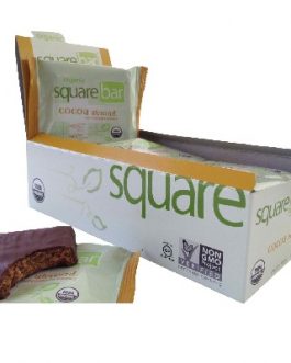 Squarebar Chocolate Cvr Almond Br (12×1.7OZ )