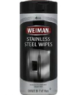 Weiman Stnls Steel Wipes (4×30 CT)