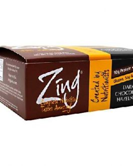 Zing Dark Chocolate Hazelnut Bar (12×1.76OZ )