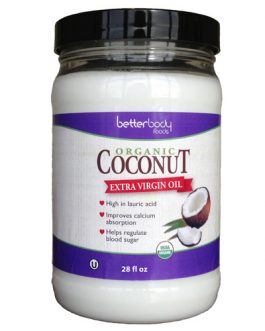 Better Body Foods Coconut Oil, Extra Virgin (6×28 OZ)