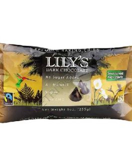 Lily’s Sweets Dark Chocolate, FT GF (12×9 OZ)