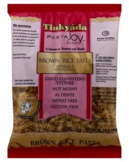 Tinkyada Brown Rice Pasta Spirals Gluten Free (12×12 OZ)