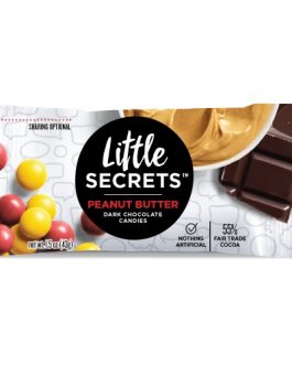 Little Secrets Dark Chocolate Peanut Butter Candies (12×1.5 OZ)