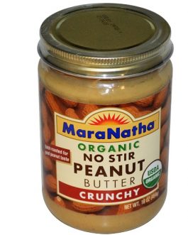 Maranatha Organic Peanut Butter No Stir Crunchy (6×16 OZ)