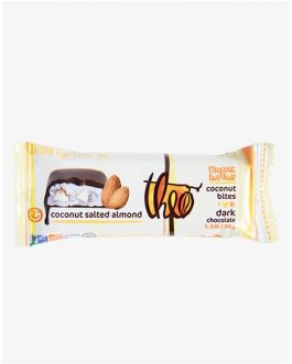 Theo Chocolate Organic Coconut Salted Almond Bites (12×1.3 OZ)