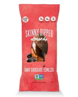 Wild Things Mini Skinny Dipped Almonds in Dark Chocolate Espresso (10×1.5 OZ)