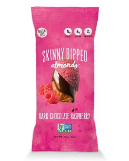 Wild Things Mini Skinny Dipped Almonds in Dark Chocolate Raspberry (48×0.46 OZ)