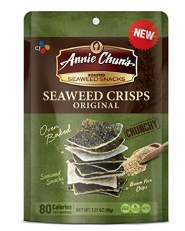 Annie Chun’s Seaweed Crisps Original (10×1.27 OZ)