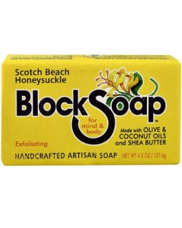 Block Soap Bar Scotch Beach Honeysuckle  (12×4.5 OZ)