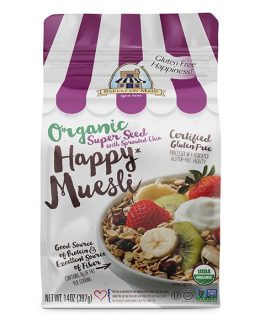 Bakery On Main Happy Organic Muesli Super Seed with Sprouted Chia (4×14 OZ)