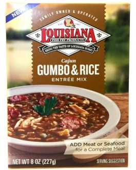 Louisiana Cajun Gumbo & Rice Entr_e Mix  (12×8 OZ)