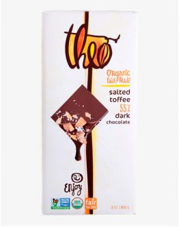 Theo Chocolate Salted Toffee (12×3 OZ)