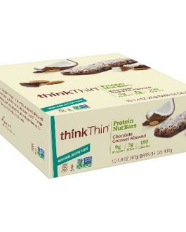 ThinkThin Coconut Chocolate Mixed Nuts Crunch Bar  (10×1.41 OZ)