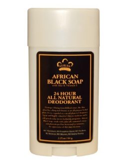 24 Hour All Natural Deodorant, African Black Soap (1X2.25 OZ)