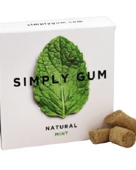 Simply Gum All Natural Gum Mint (12X15 Ct)