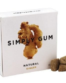 Simply Gum All Natural Gum Ginger (12X15 Ct)