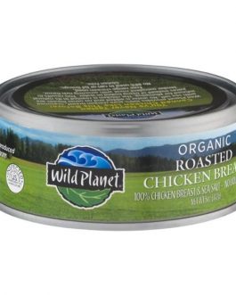 Wild Planet Organic Roasted Chicken Breast Salted (12×5 OZ)