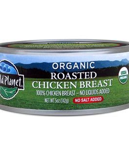 Wild Planet Organic Roasted Chicken Breast With No Salt (12×5 OZ)