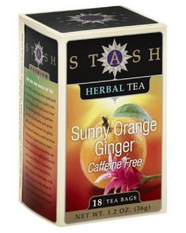 Stash Herbal Tea Sunny Orange and Ginger (6×18 BAG )