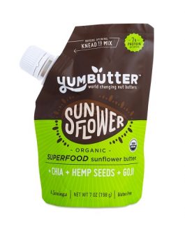 Yum Butter Organic Super Food Sunflower Butter (6×7 OZ)