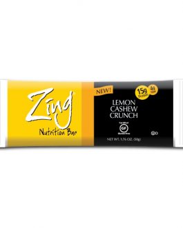 Zing Lemon Cashew Crunch  (12×1.76 OZ)