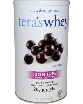 Tera’s Whey rBGH Free Whey Protein  (1×12 OZ)