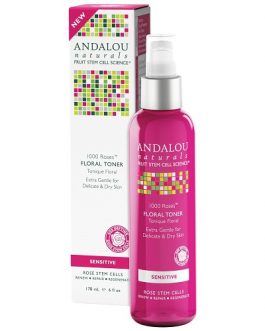 Andalou Naturals 1000 Roses Floral Toner Sensitive (1×6 OZ)