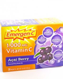 Emergen C Fizzy Drink Mix Acai Berry (1×30 Ct)