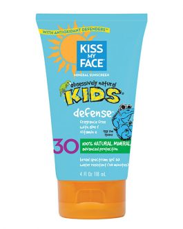 Kiss My Face Kids Mineral SPF 30 Natural Organic Sunscreen (1×3.4 OZ)