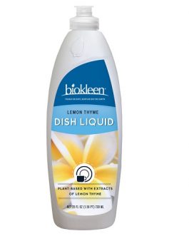 Biokleen Lemon Thyme Natural Dish Liquid (6×25 OZ)