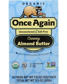 Once Again Organic Almond Butter Squeeze (10X1.5 OZ)