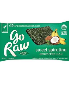 Go Raw Organic Spirulina Bar (25×1.7 OZ)