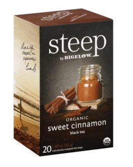 Bigelow Steep Organic Sweet Cinnamon Black Tea (6×20 BAG )