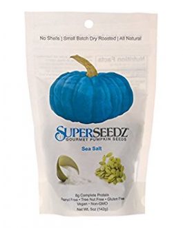 SuperSeedz Gourmet Pumpkin Seeds Sea Salt (6×5 OZ)