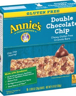 Annie’s Chewy Gluten Free Granola Bars Double Chocolate Chip (12×5 PK  )