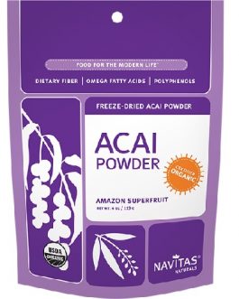 Navitas Naturals Organic Acai Powder Freeze Dried  (12×4 OZ)