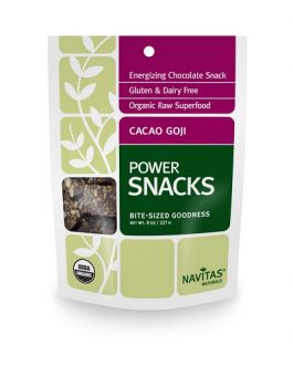 Navitas Naturals Cacao Goji Power Snack   (12×8 OZ)