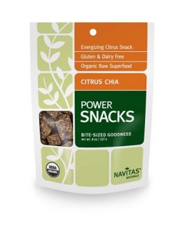 Navitas Naturals Citrus Chia Power Snack (12×8 OZ)