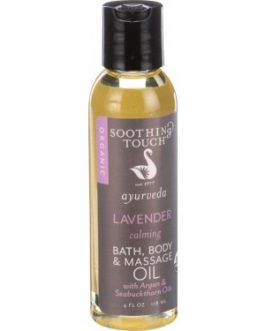 Soothing Touch Bath, Body And Massage Oil Lavender  (1×4 OZ)