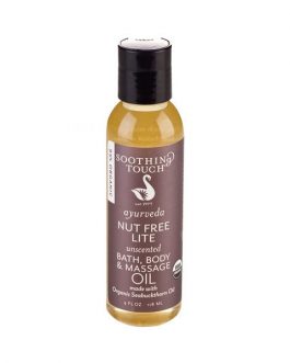 Soothing Touch Ayurveda Organic Bath, Body & Massage Oil (1×4 OZ)