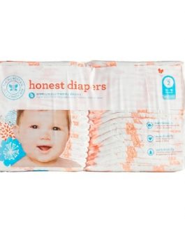 The Honest Company Diapers Giraffes Size 2 (1×40 Ct)