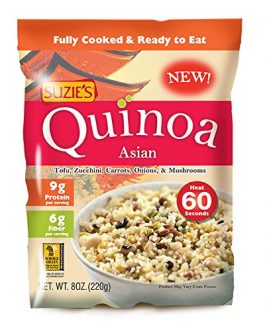 Suzie’s Quinoa Ready-to-Eat & Fully Cooked Asian (6×8 OZ)